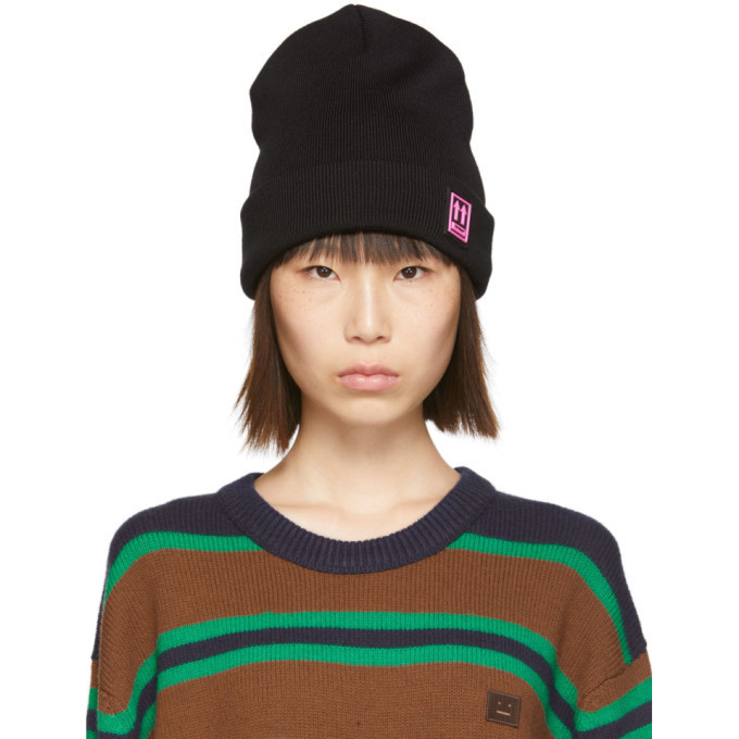 off white patch beanie