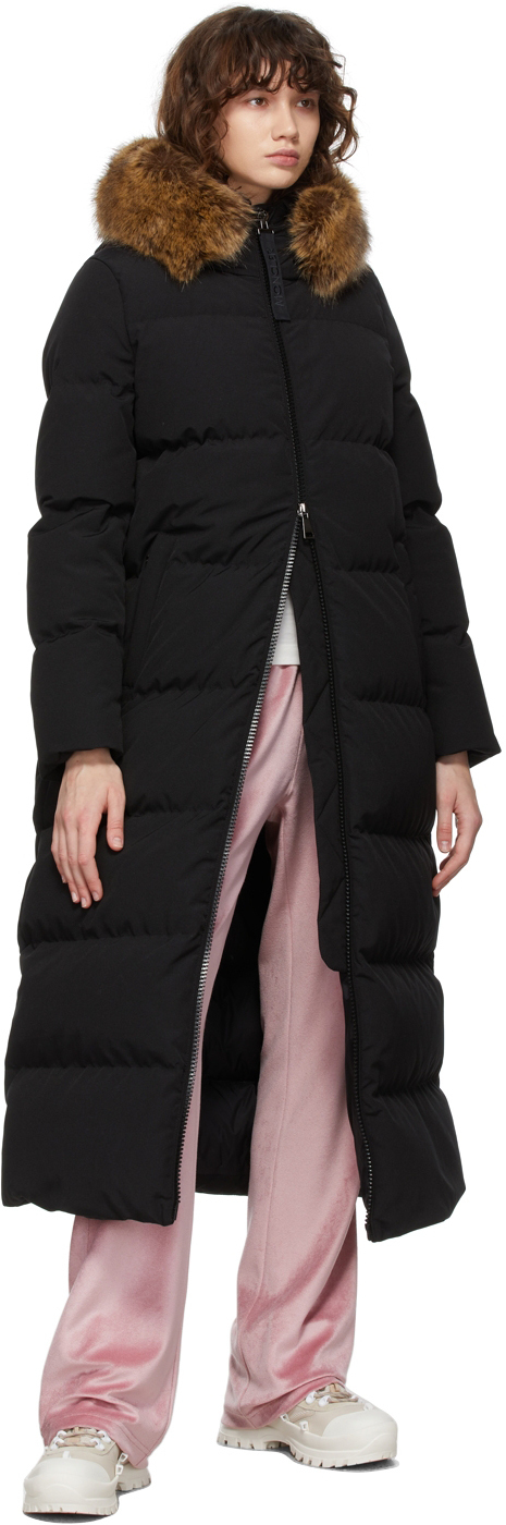 moncler guimauve long puffer coat