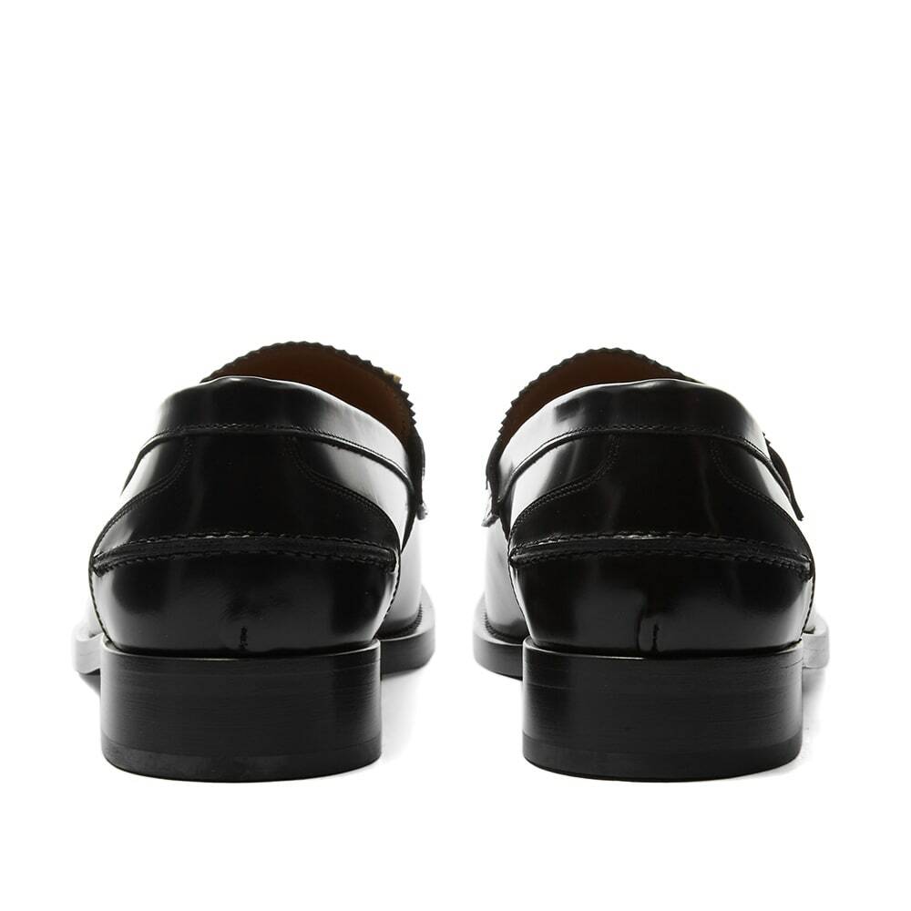 Versace Men's Greek Loafer in Black/Gold Versace