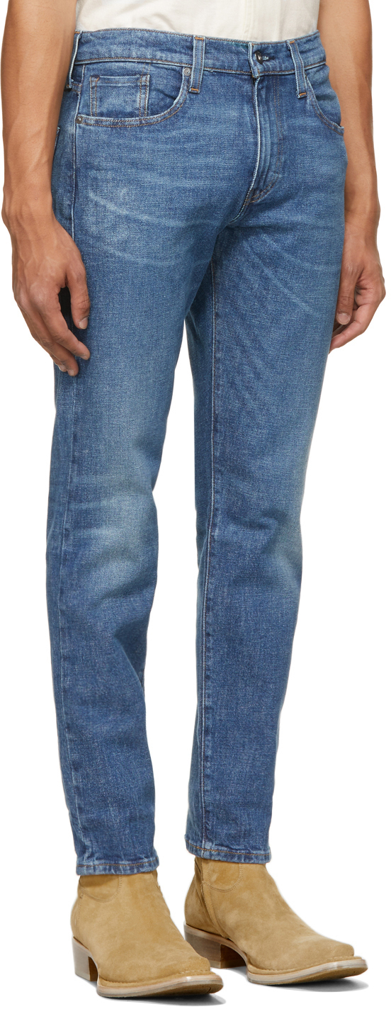 Levi's Made & Crafted Blue 502 Taper Jeans Levis Made and Crafted
