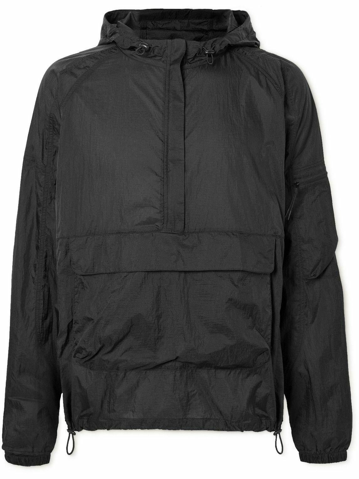 Outdoor Voices Windbreaker Ripstop Hooded Jacket Black Outdoor Voices