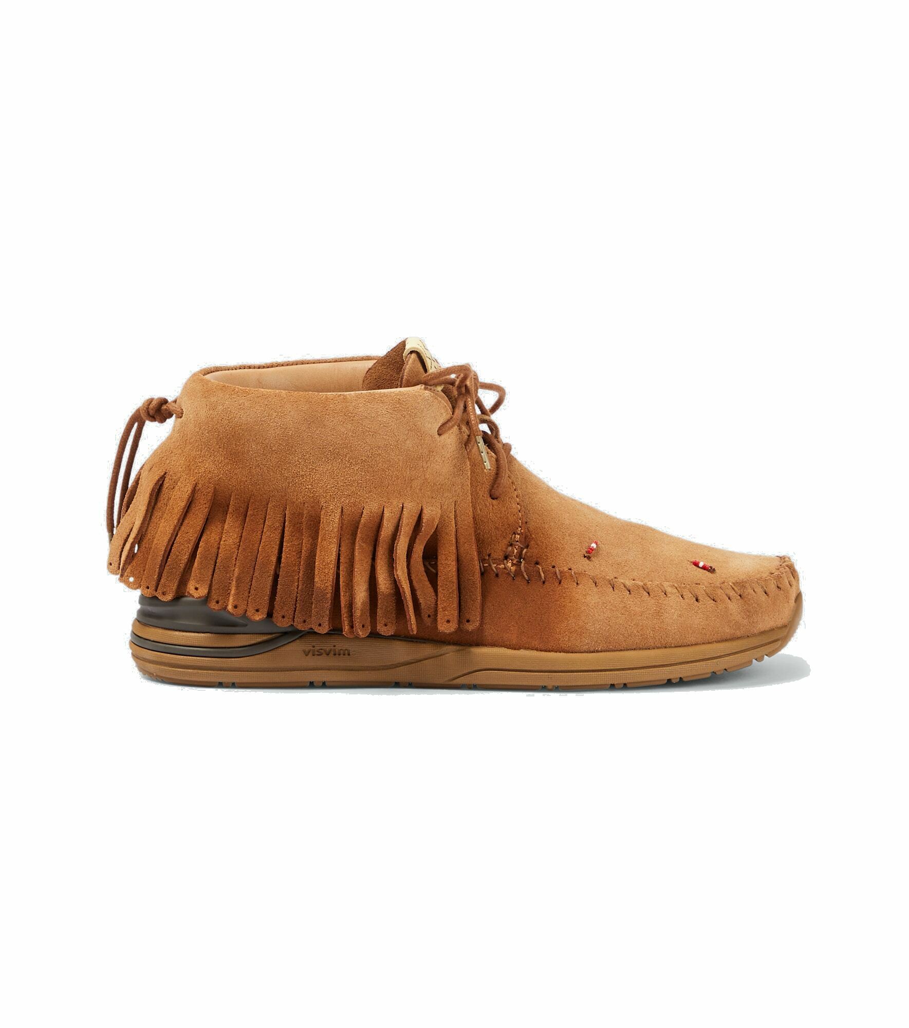 Visvim - FBT fringed suede moccasins Visvim