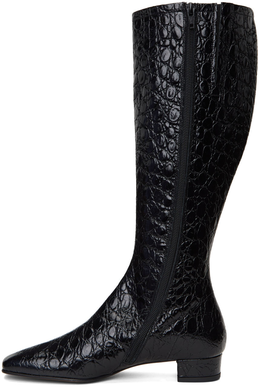 by far black edie boots
