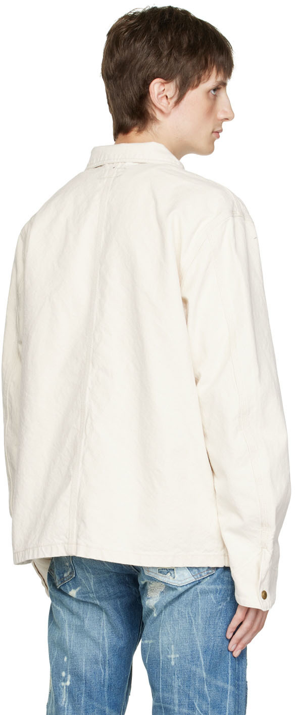 Polo Ralph Lauren SSENSE Exclusive Off-White The New Denim Project Edition Painter Jacket