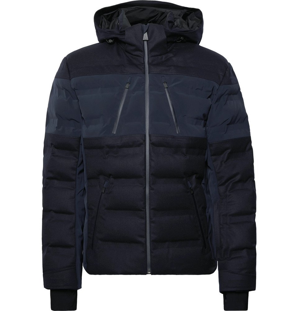Aztech Mountain - Nuke Waterproof Wool-Blend and Shell Down Ski Jacket ...