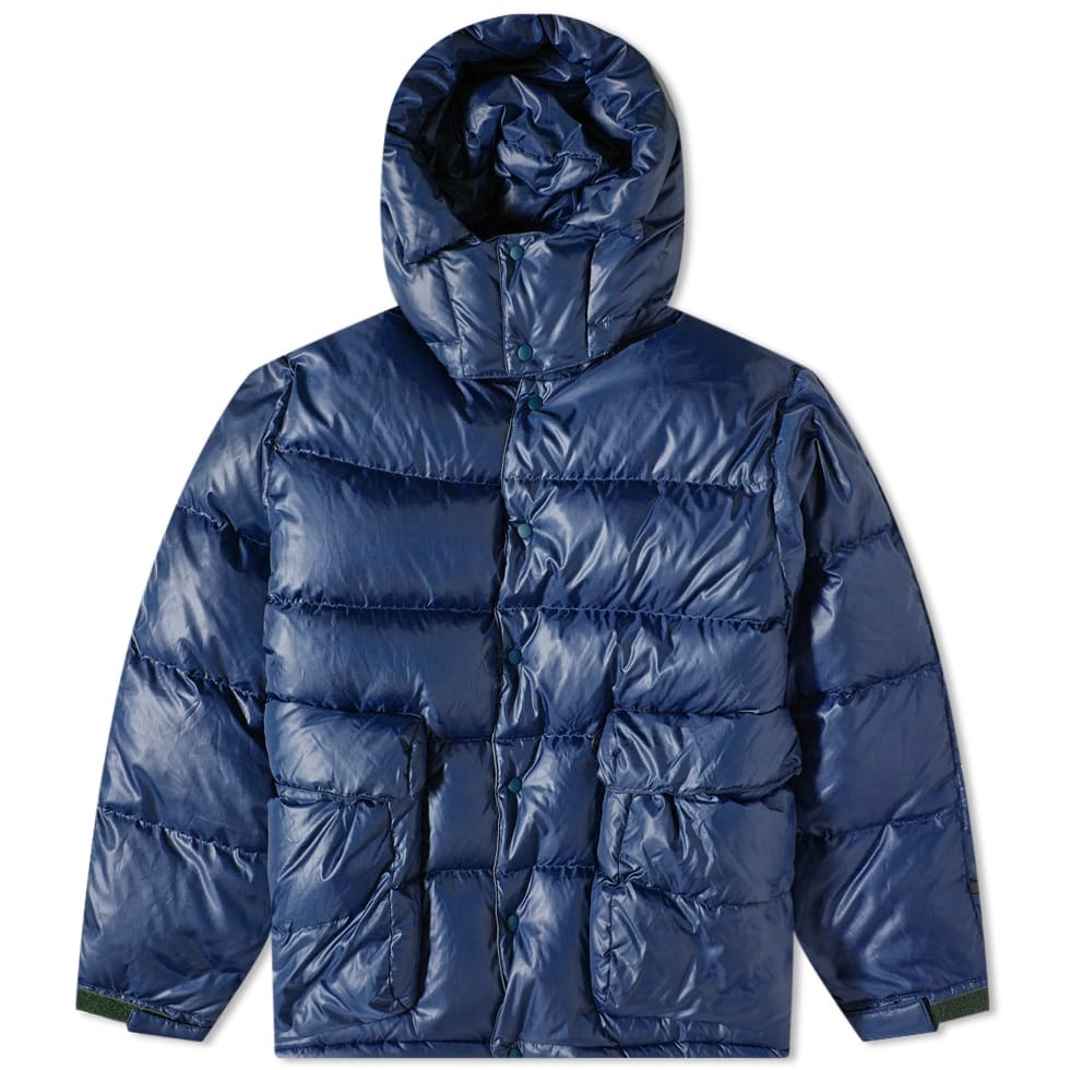 DAIWA Men's Tech Back Packer Down Jacket in Dark Navy DAIWA