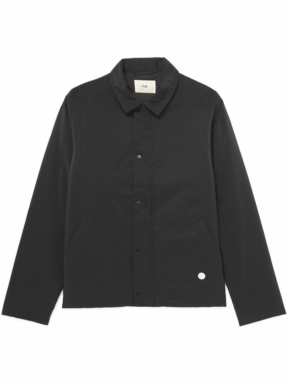 Folk - Padded Shell Jacket - Black Folk