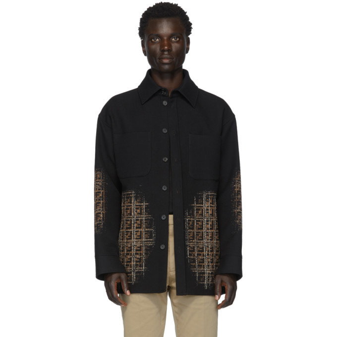 fendi wool jacket