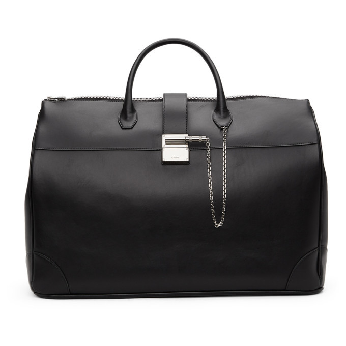 Amiri Black Jumbo Jax Duffle Bag Amiri