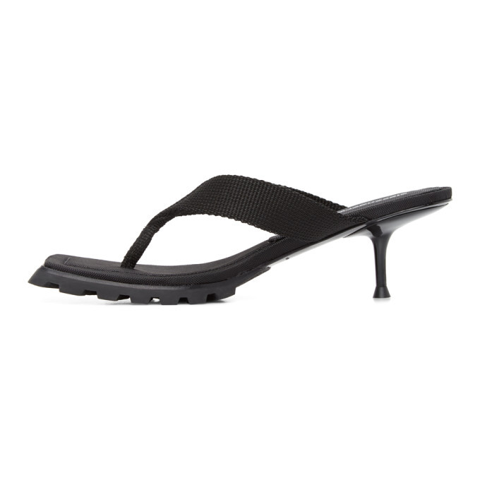 alexander wang jessie lug sole thong sandals