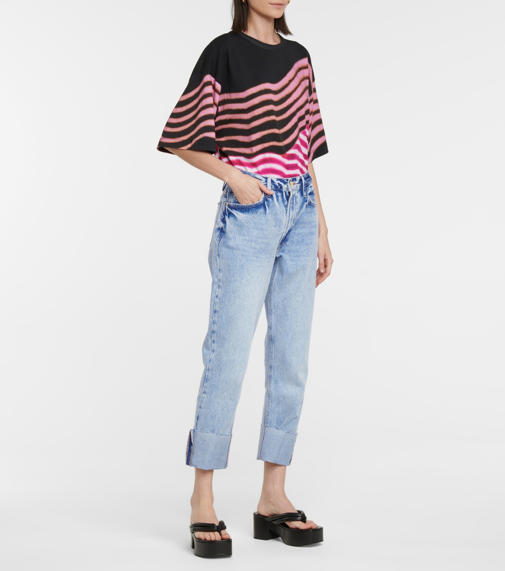 Frame Le Piper highrise straight jeans Frame Denim