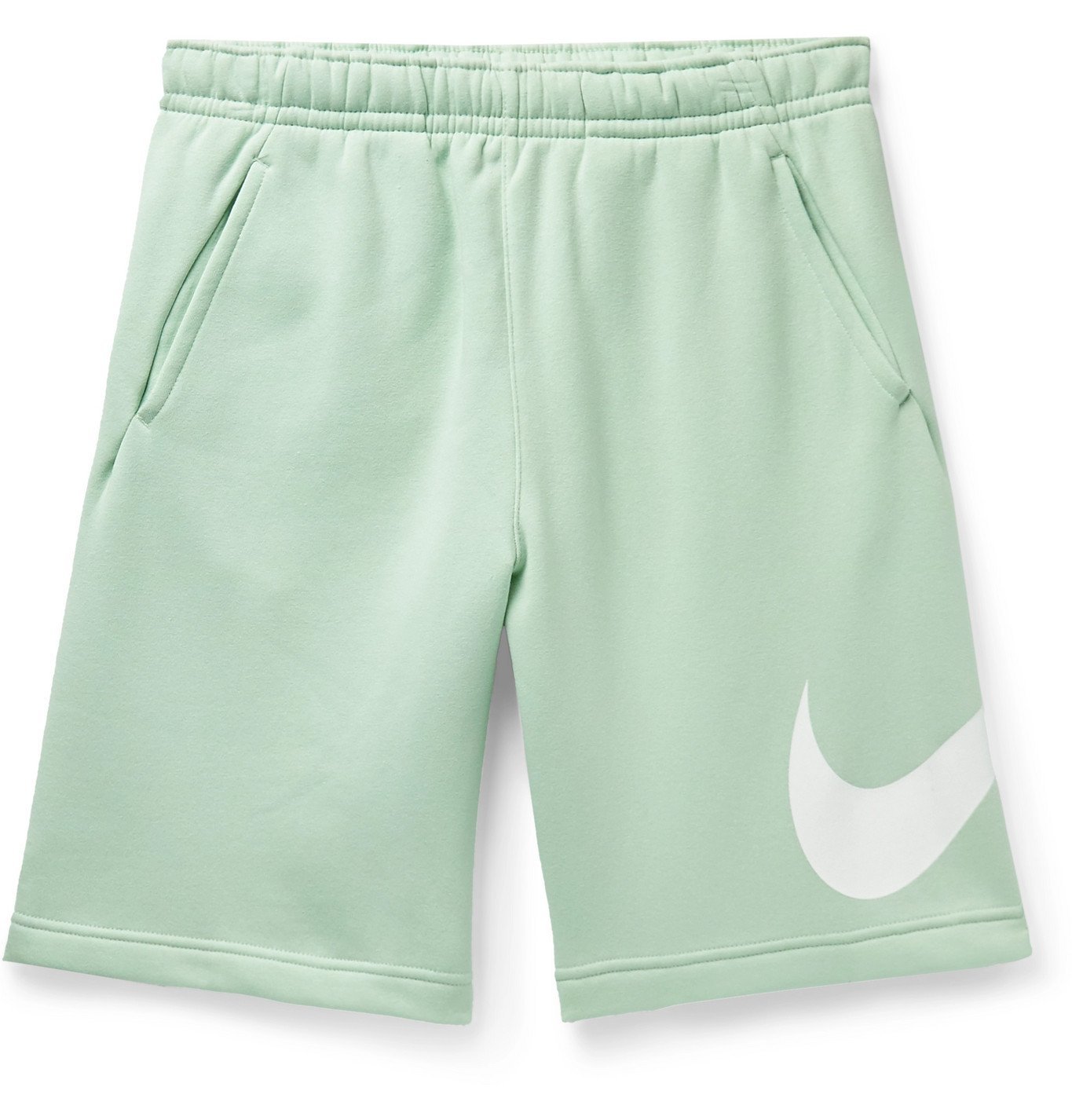 nike club fleece shorts green