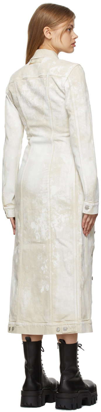 1017 ALYX 9SM Off-White Waisted Denim Jacket