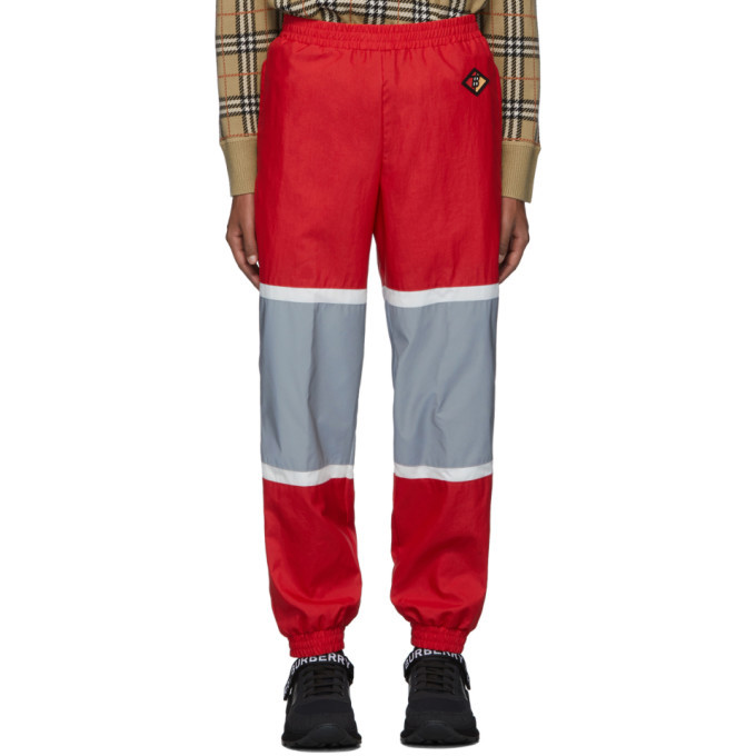 burberry red pants