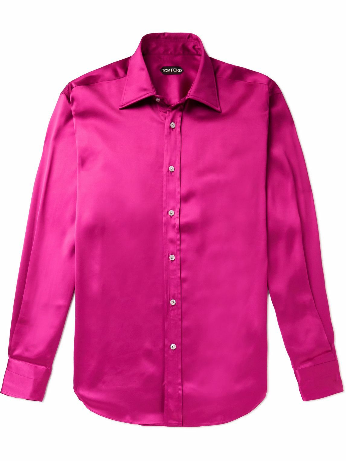 TOM FORD - Satin Shirt - Pink TOM FORD