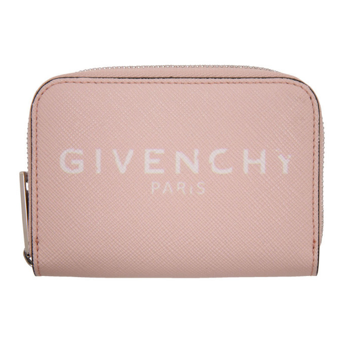 Givenchy Pink Mini Givenchy Paris Zip 