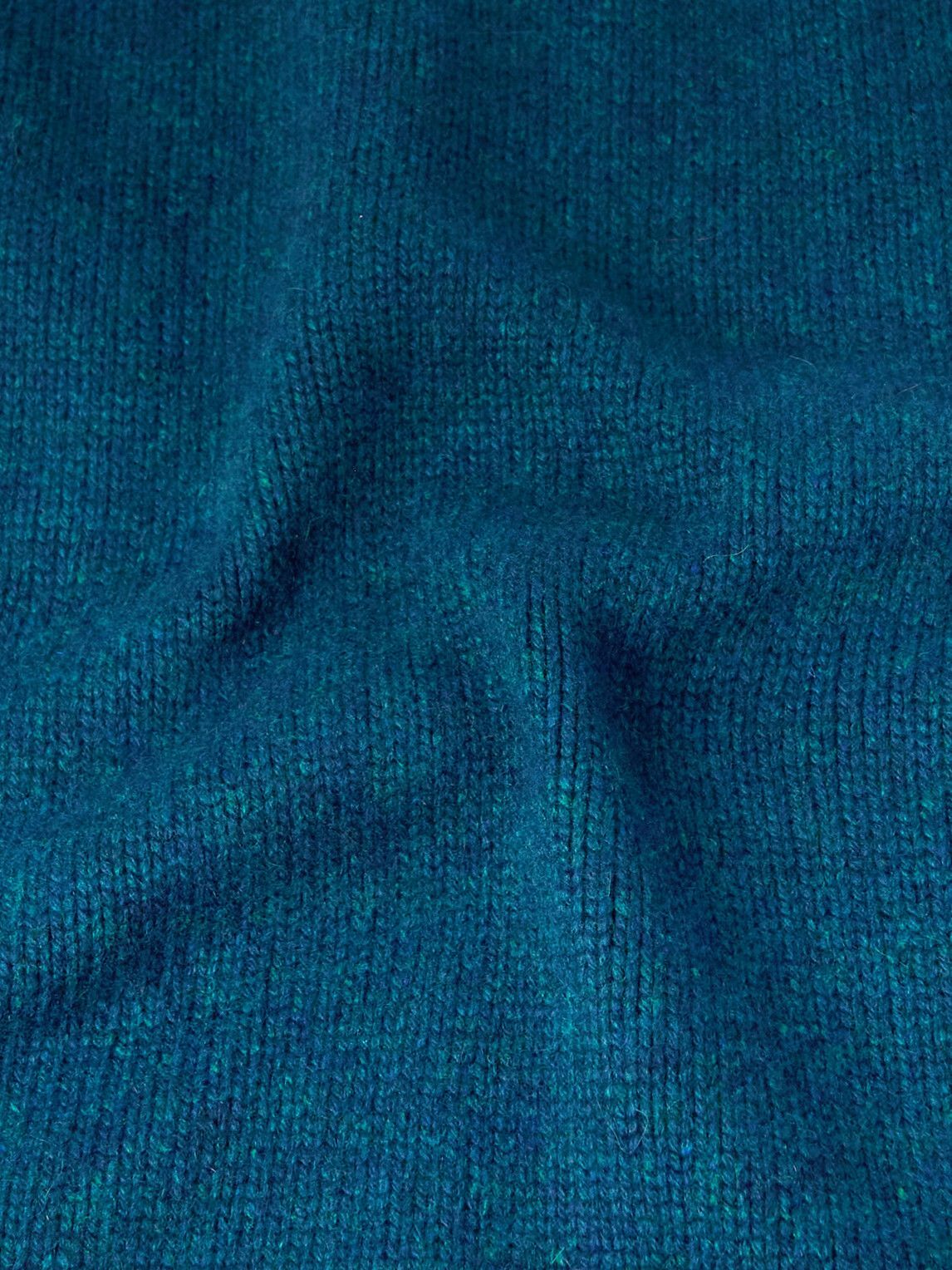 The Elder Statesman - Cashmere Zip-Up Sweater - Blue The Elder Statesman