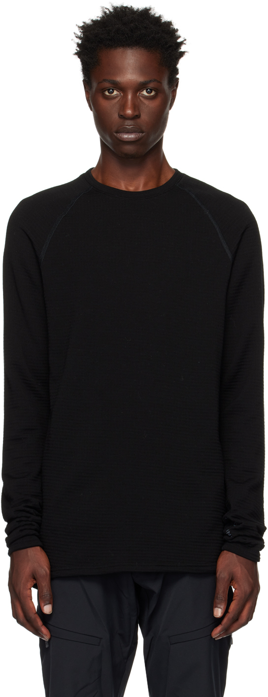 Houdini Black Desoli Thermal Long Sleeve T-Shirt Houdini