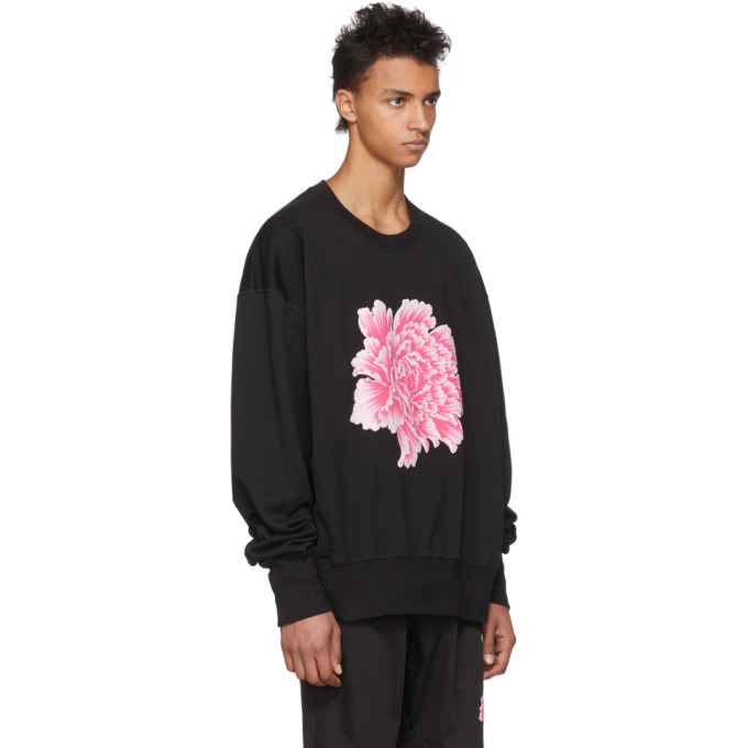 Y-3 Black James Harden Graphic Crew Sweatshirt Y-3