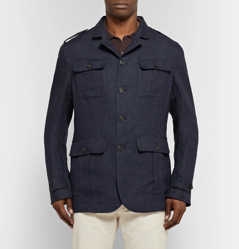 Brunello Cucinelli - Linen Field Jacket 