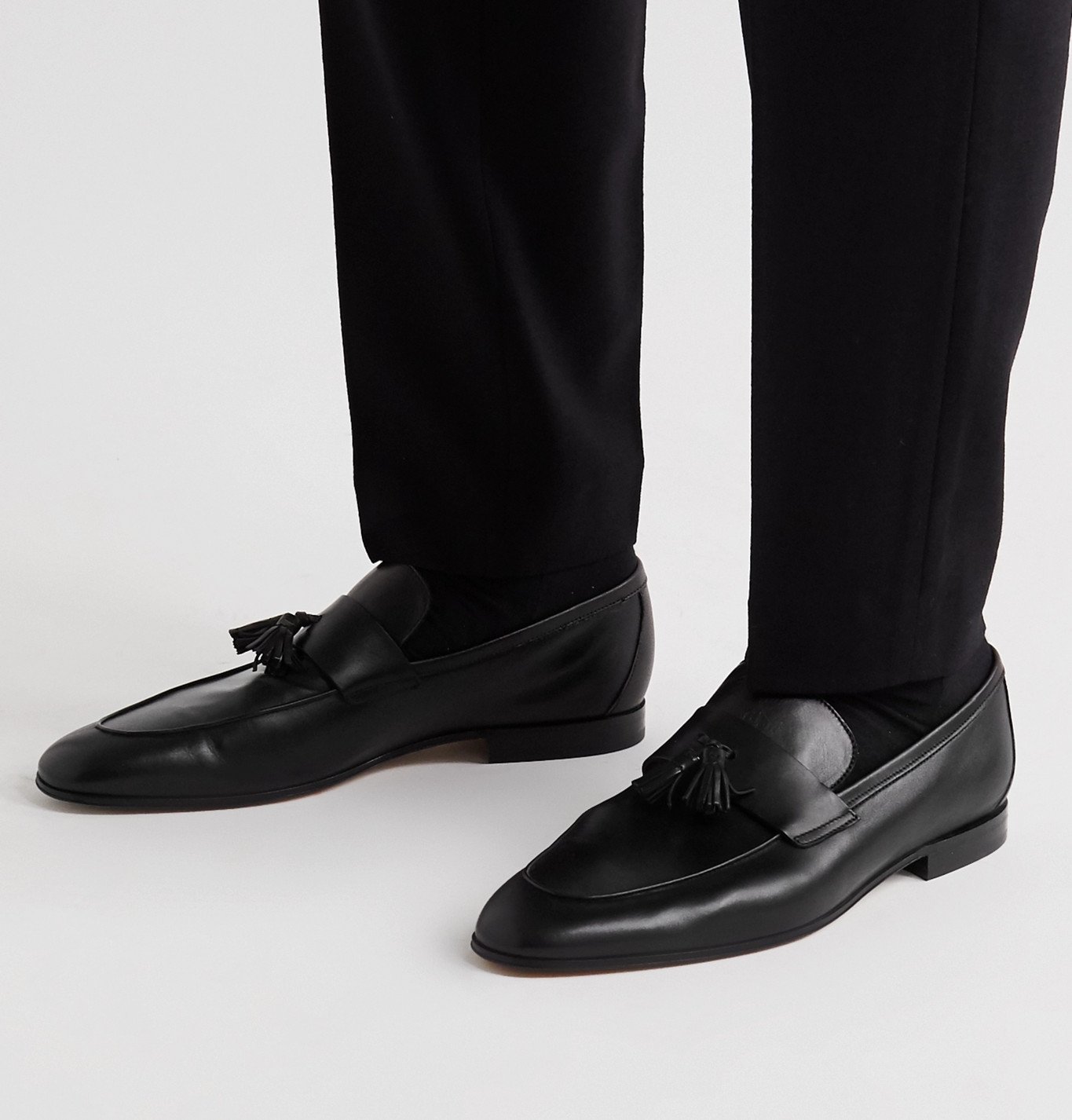 Paul Smith - Hilton Leather Tasselled Loafers - Black Smith