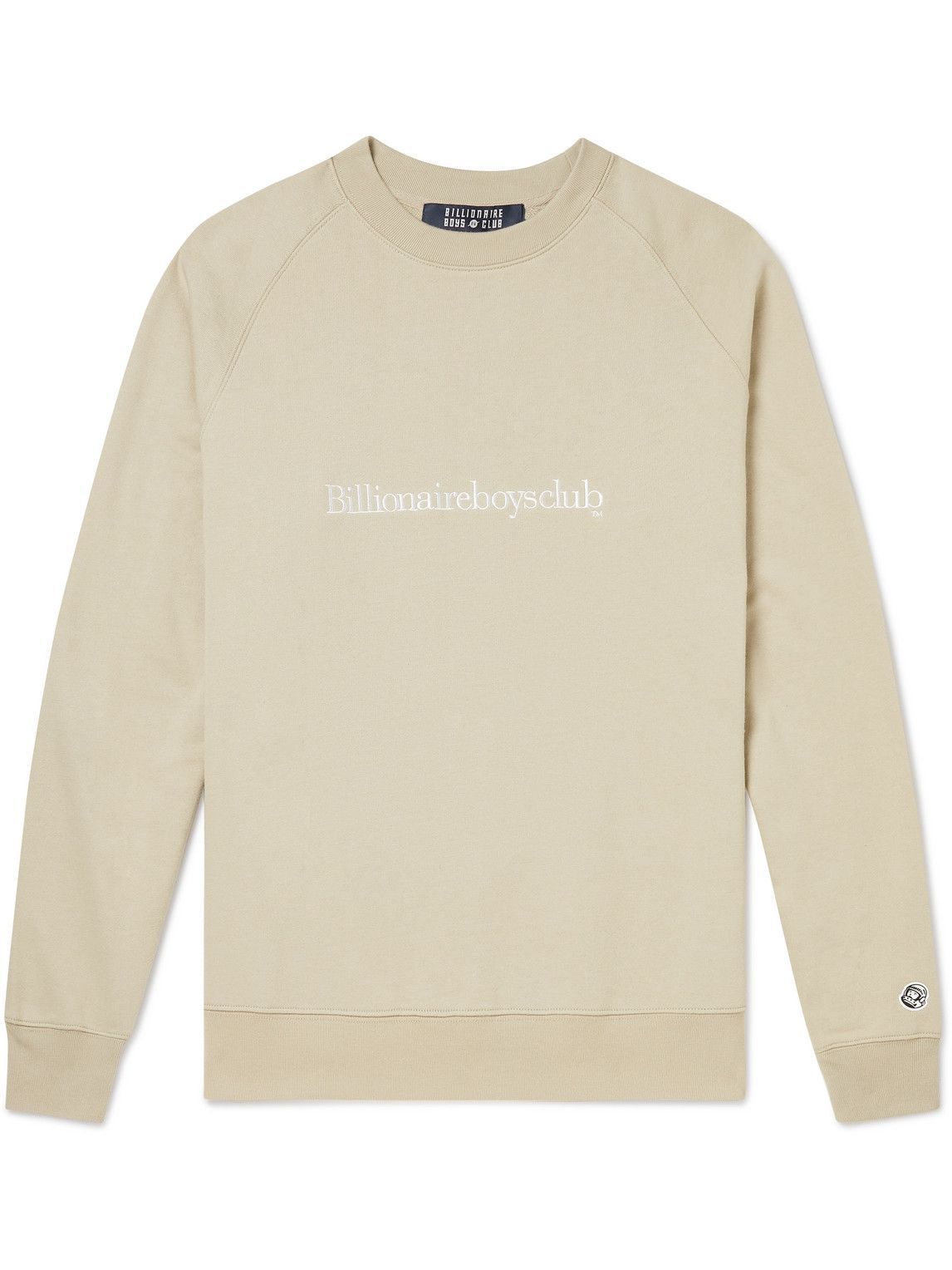 Billionaire Boys Club - Logo-Embroidered Cotton-Jersey Sweatshirt ...