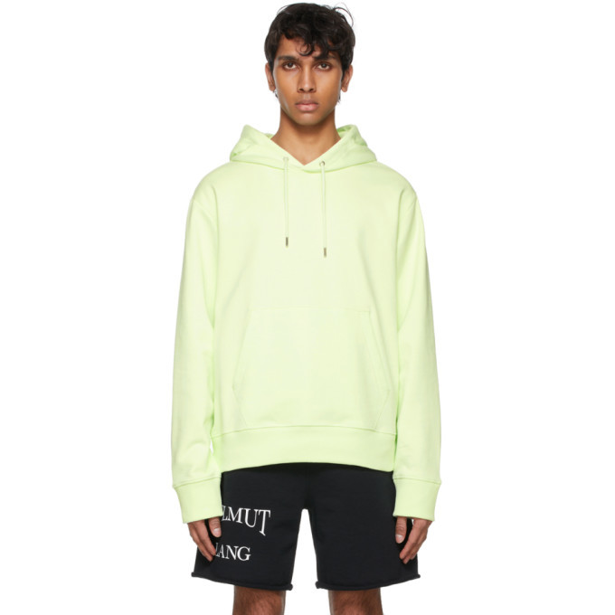 helmut lang green hoodie