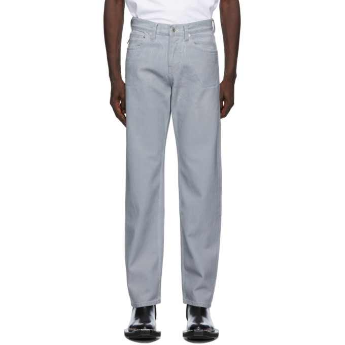 helmut lang grey jeans