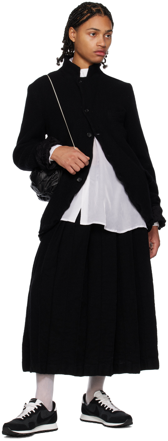 Comme des Garçons Black Black Pleated Skirt Comme des Garcons Black