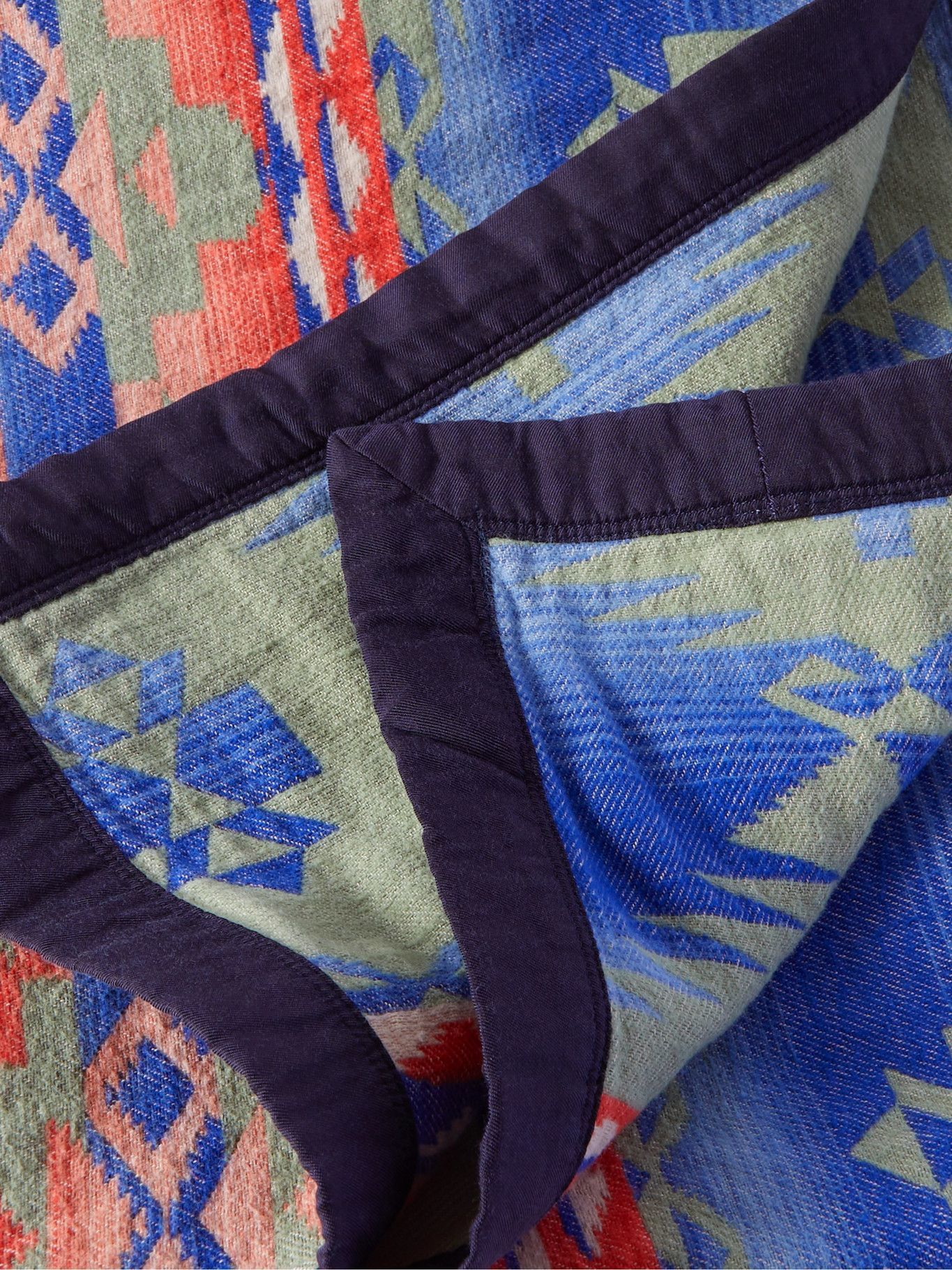 RRL Camp CottonJacquard Blanket RRL