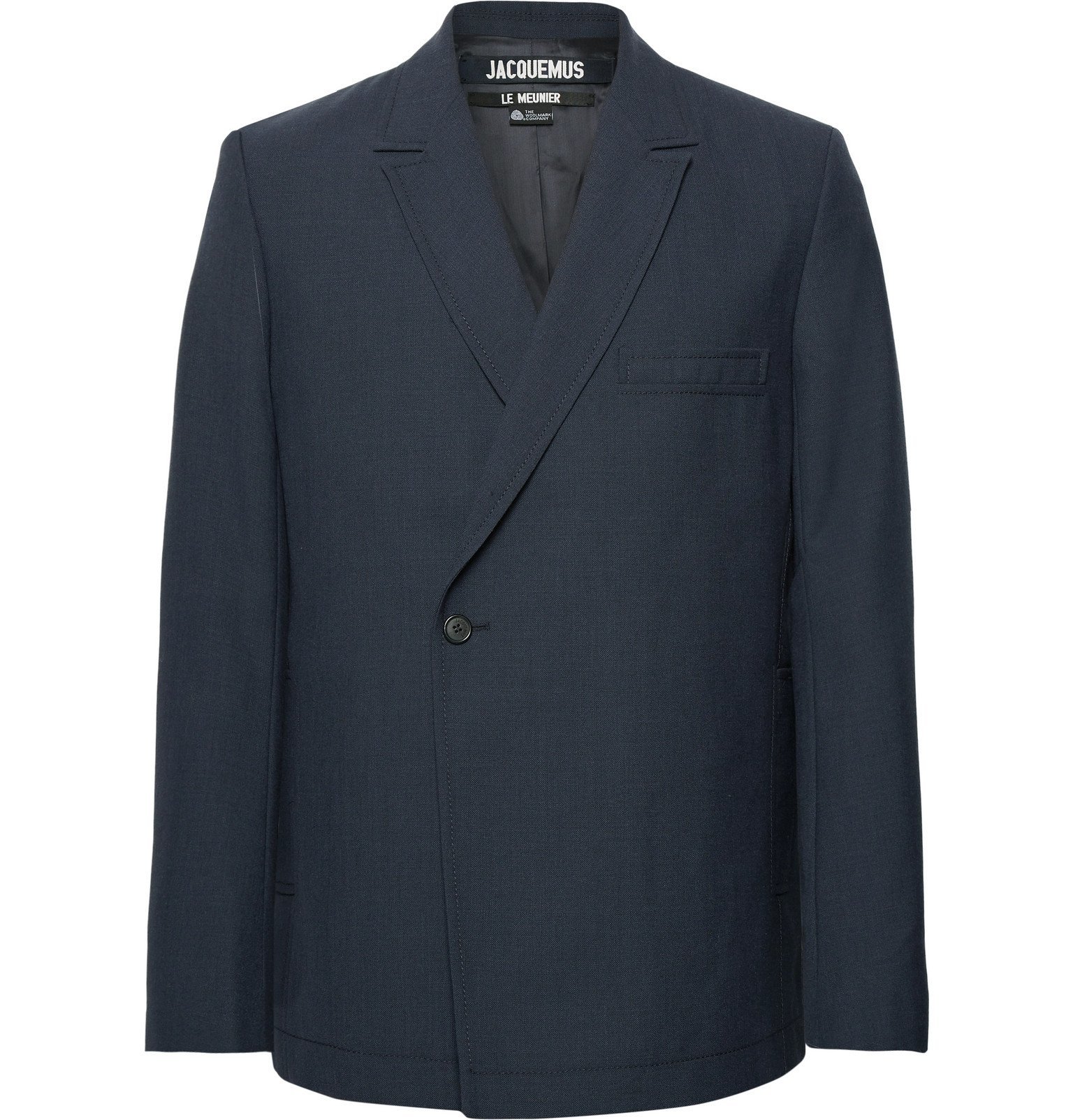 Jacquemus - Navy Wool Suit Jacket - Blue Jacquemus