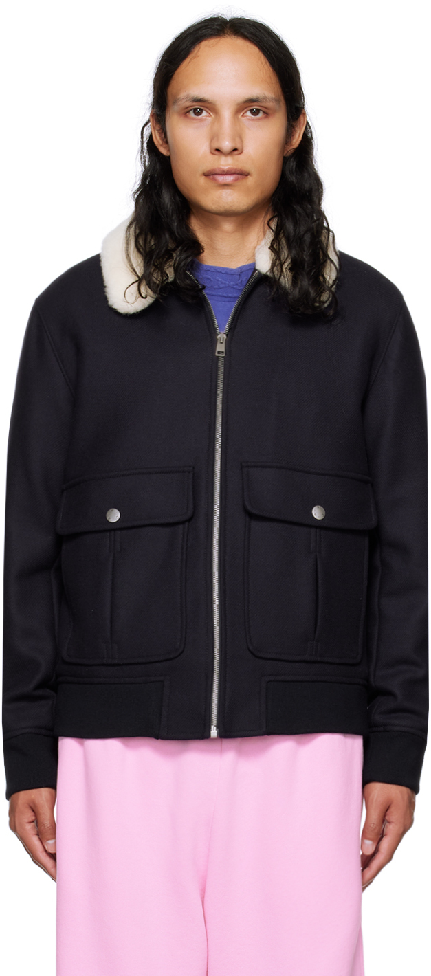 A.P.C. Armand Jersey Bomber Jacket A.P.C.