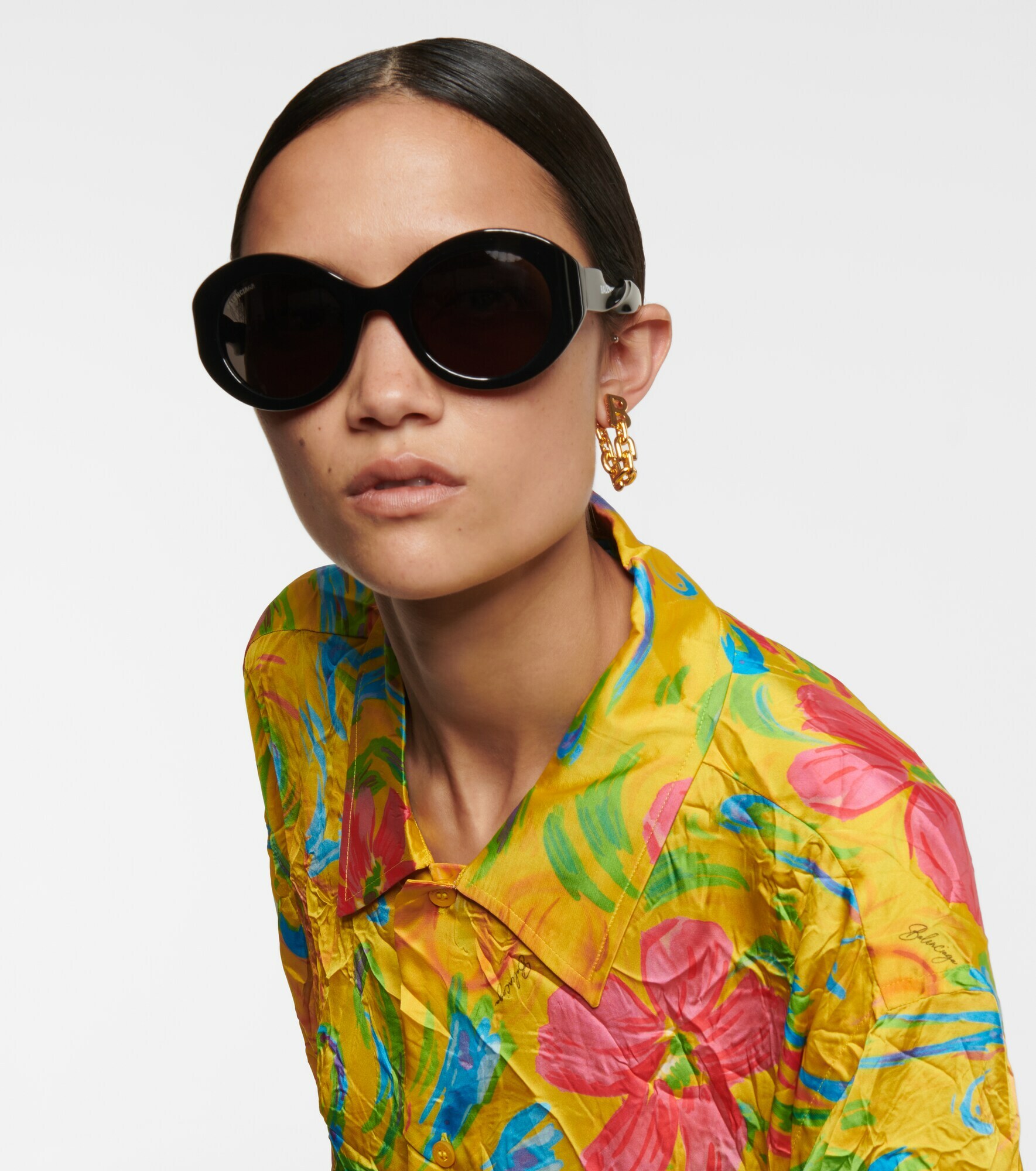 Balenciaga Twist round sunglasses Balenciaga