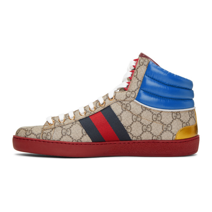 gucci ace gg high top