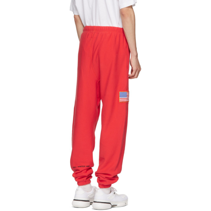 Heron Preston Red NASA Edition Lounge 
