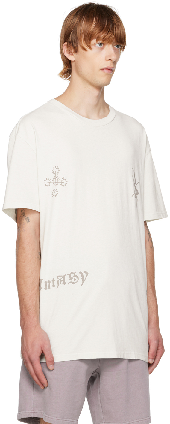 Ksubi Gray Stik & Poke T-Shirt Ksubi