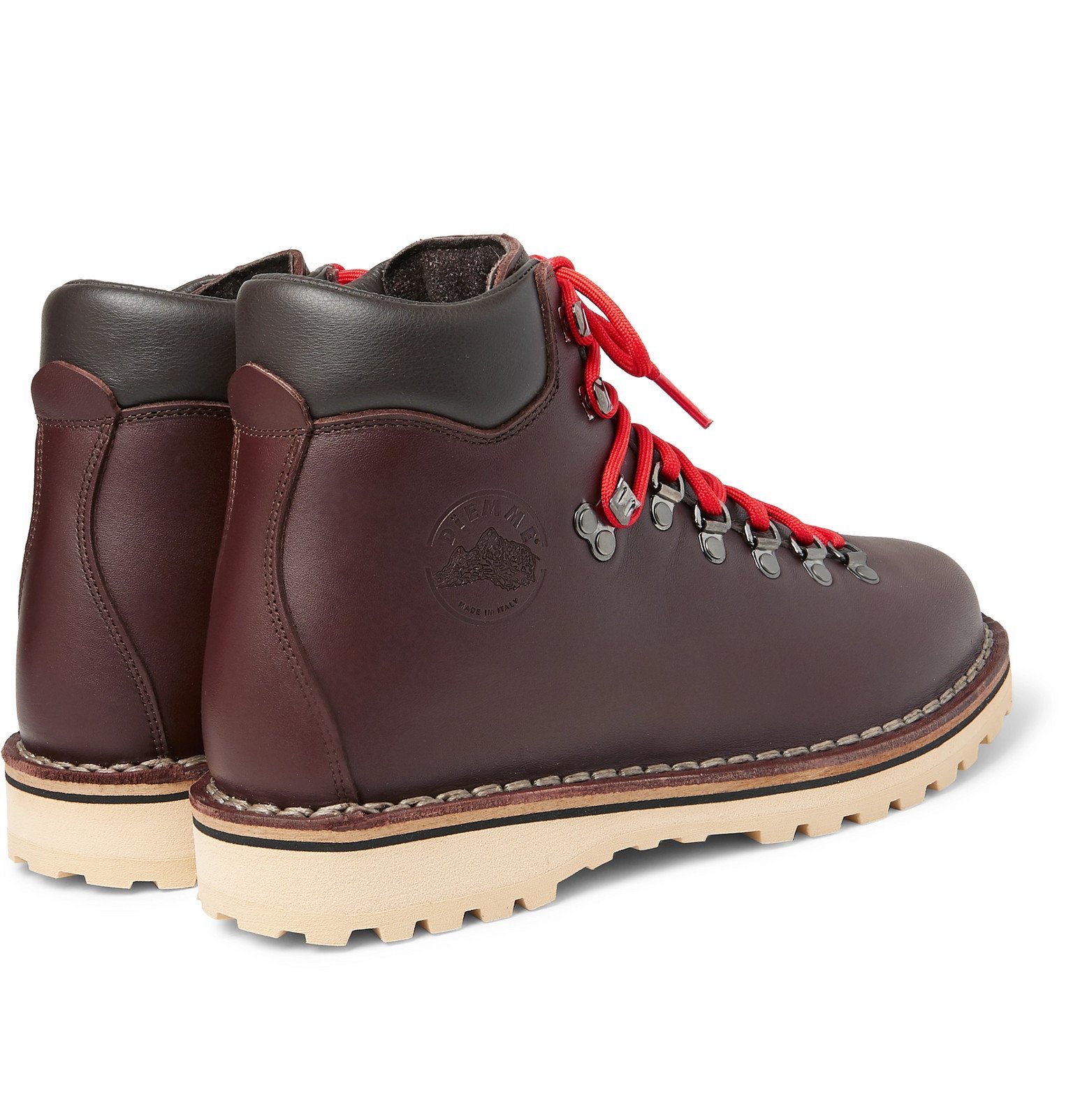 Diemme - Roccia Vet Shearling-Lined Leather Boots - Brown Diemme