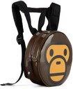 BAPE Kids Brown Baby Milo Face Day Pack