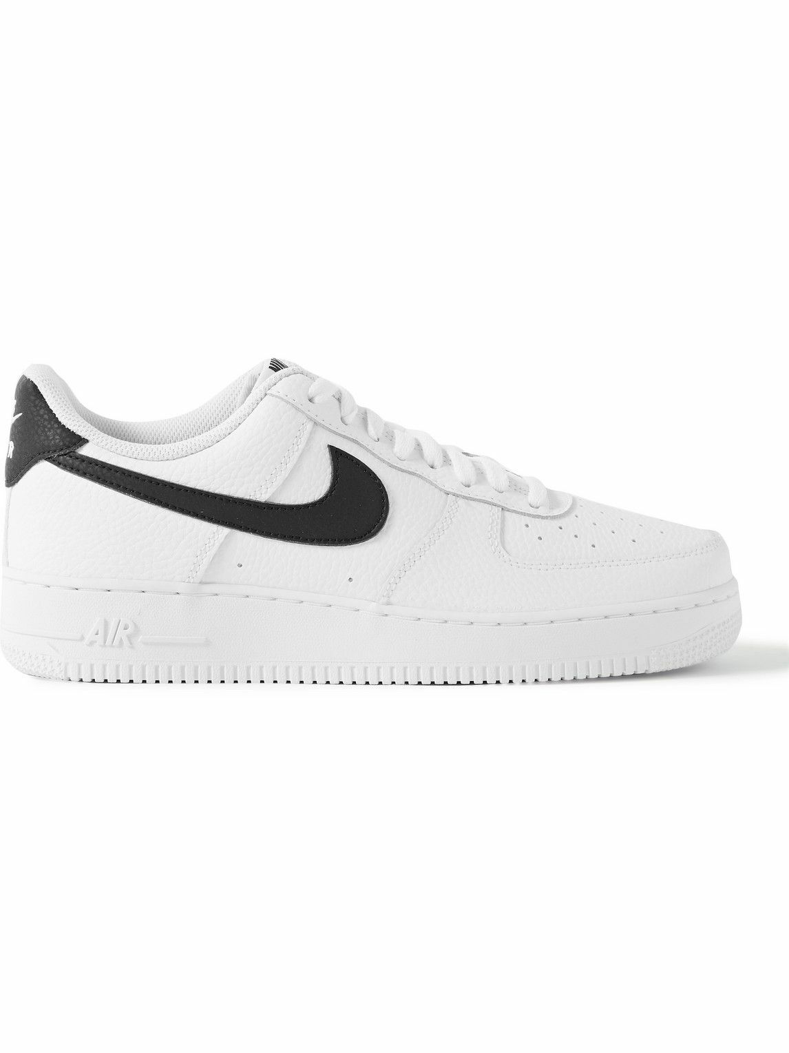 Nike - Air Force 1 '07 Full-Grain Leather Sneakers - White Nike