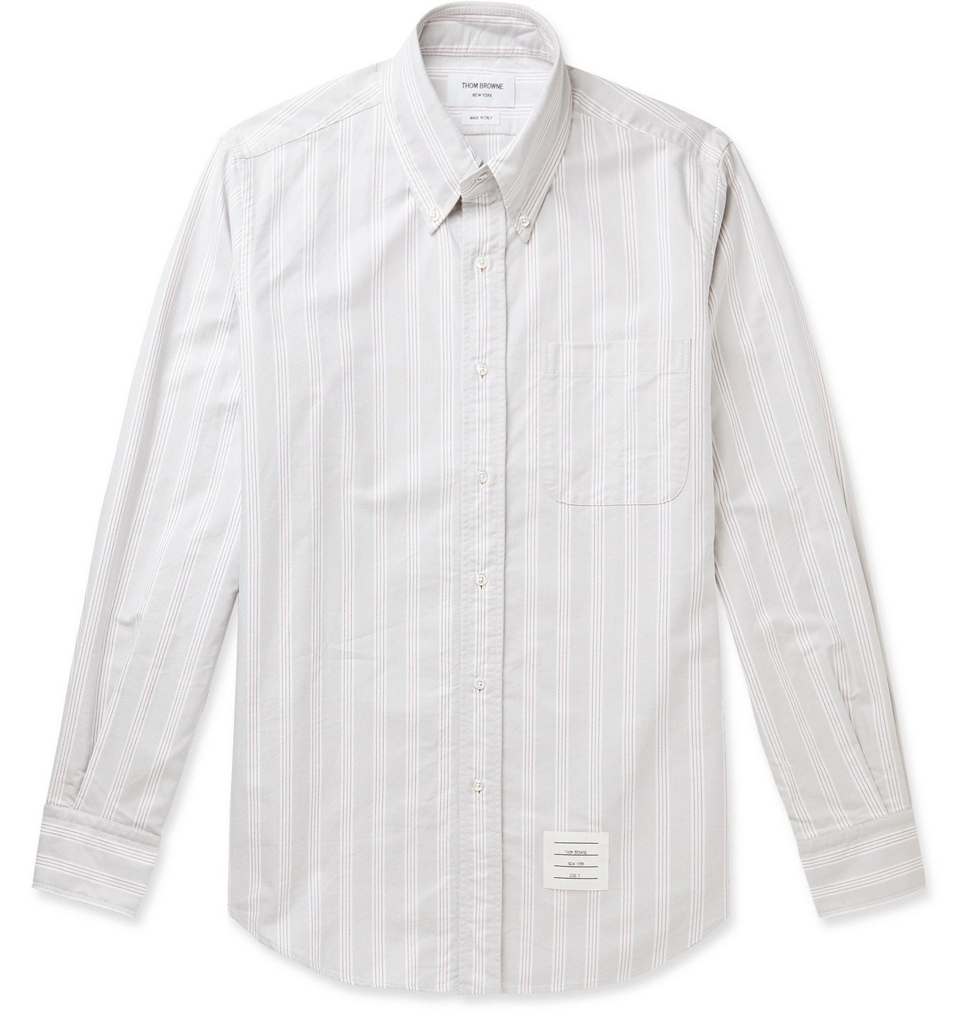 striped cotton oxford shirt