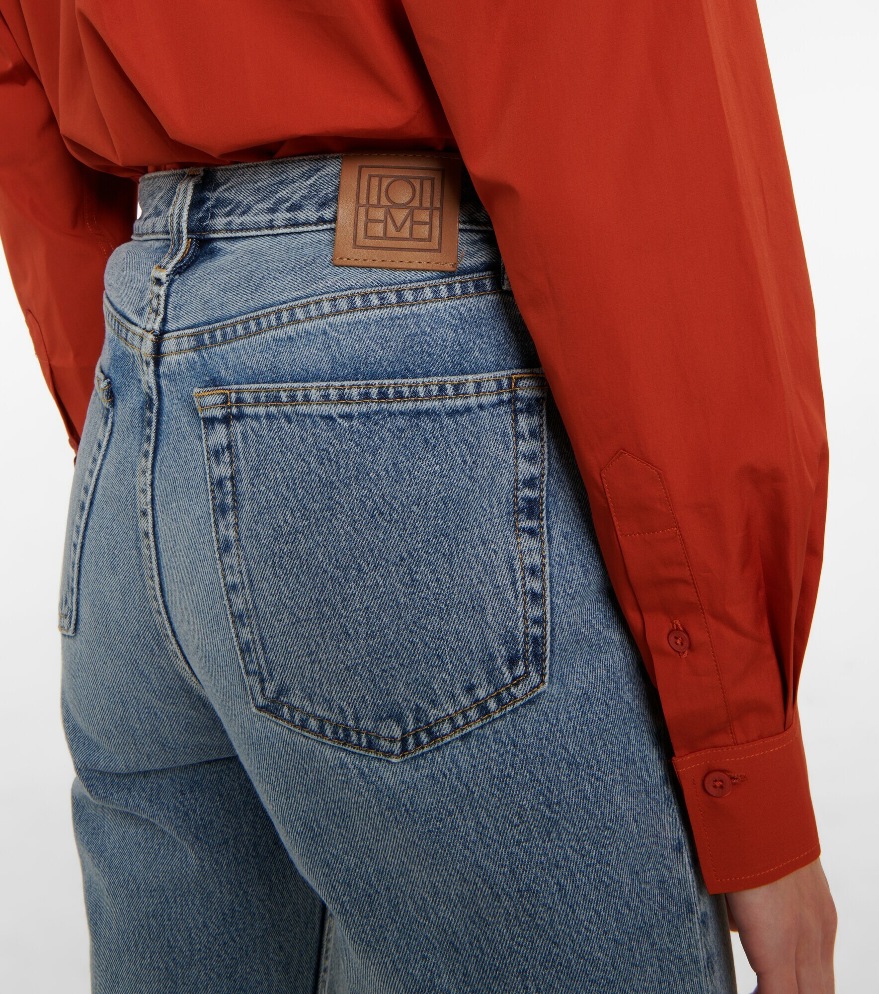 Toteme - High-rise straight jeans Toteme