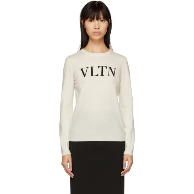 valentino white sweater