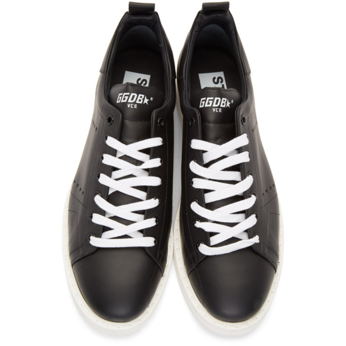 Golden Goose Black and White Starter Sneakers Golden Goose Deluxe Brand