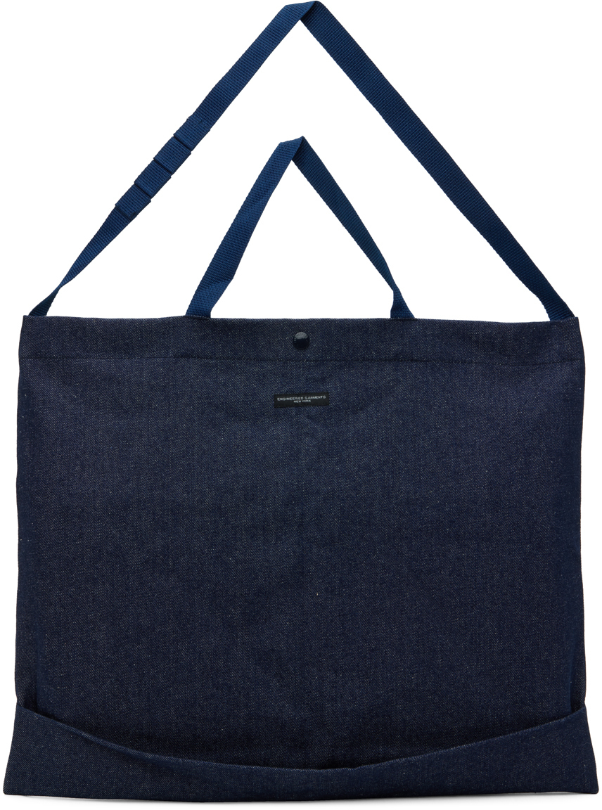 Engineered Garments Blue Denim Carry All Tote Engineered Garments