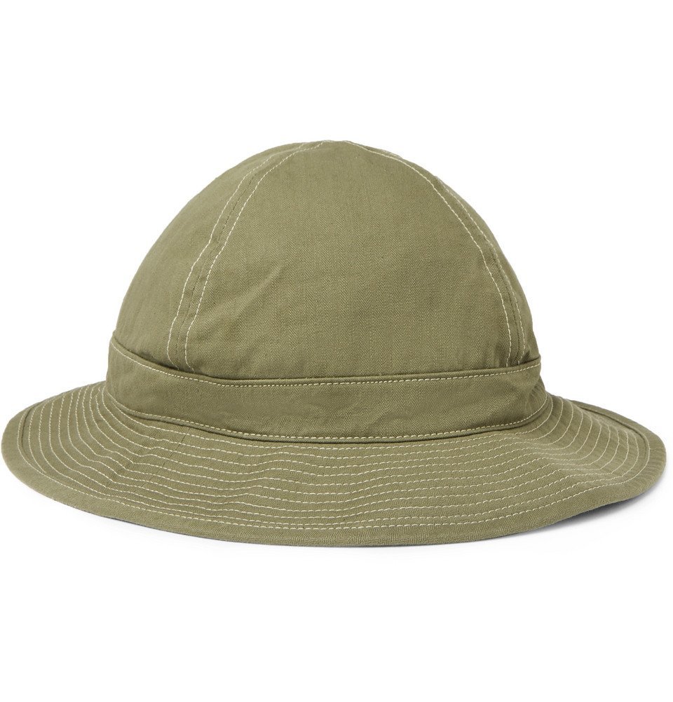 herringbone bucket hat