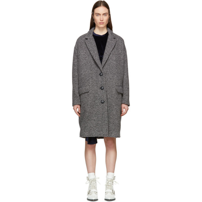 Isabel Marant Etoile Grey Gimi Coat