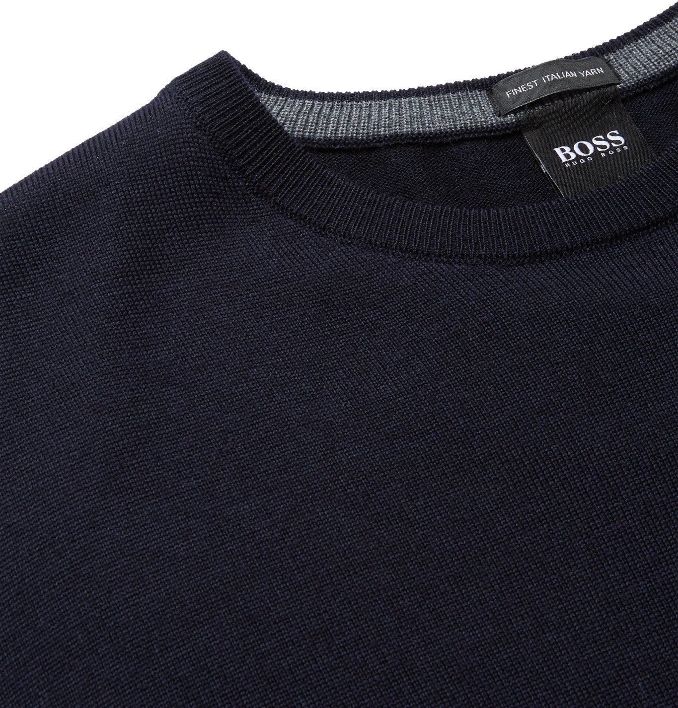 Hugo Boss - Virgin Wool Sweater - Blue Hugo Boss