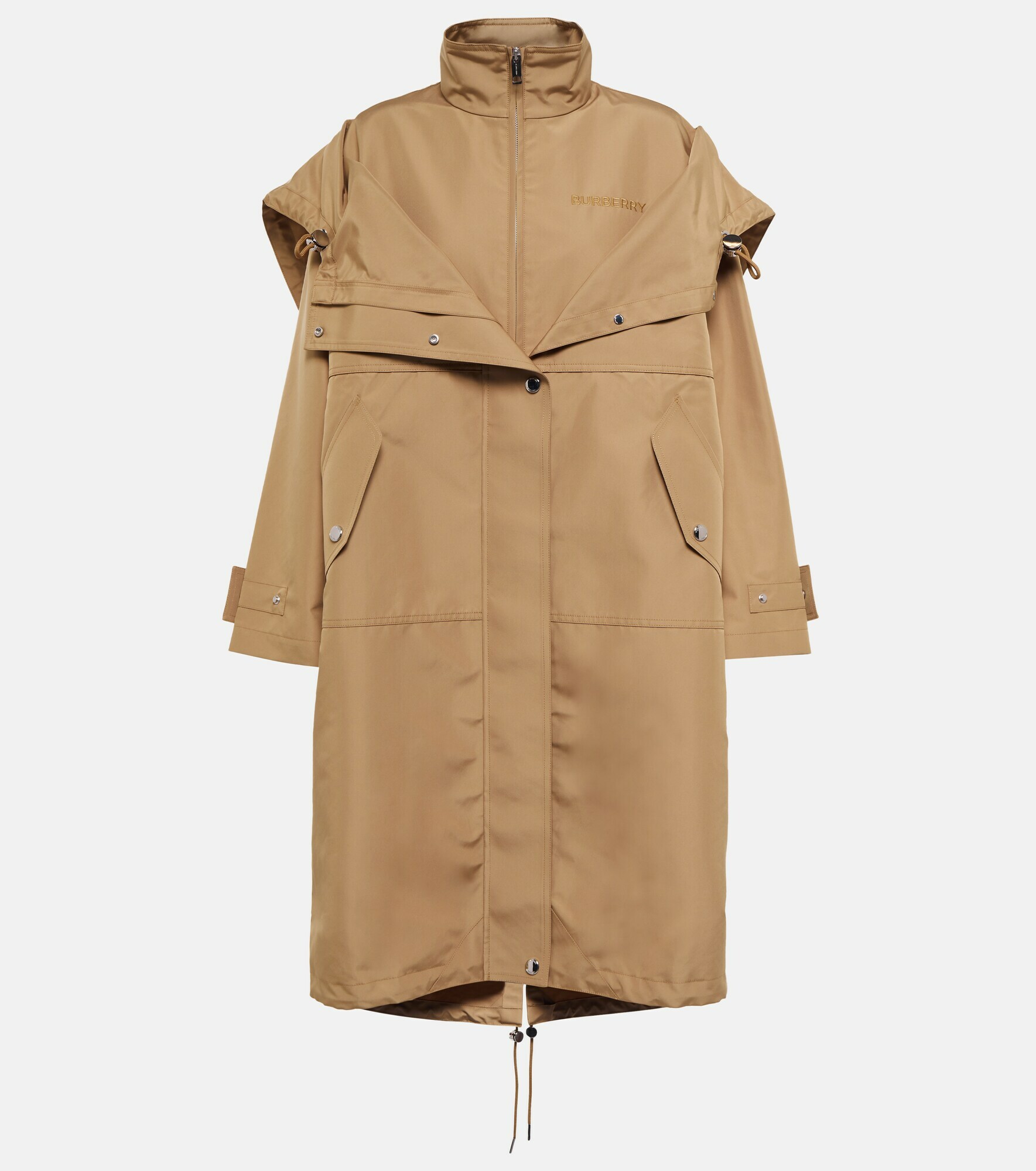 Burberry Hooded technical raincoat Burberry