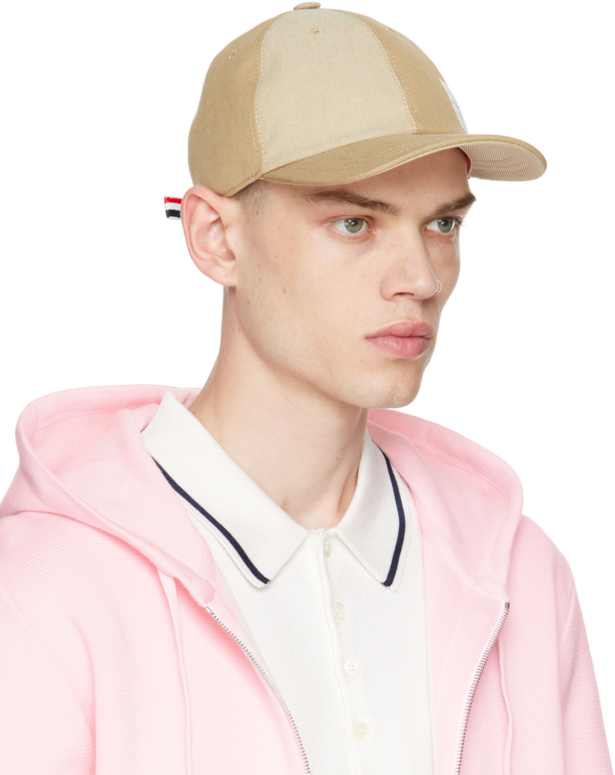 Thom Browne Beige Fun Mix Cap Thom Browne