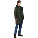 Barbour Green Hooded Hunting Coat